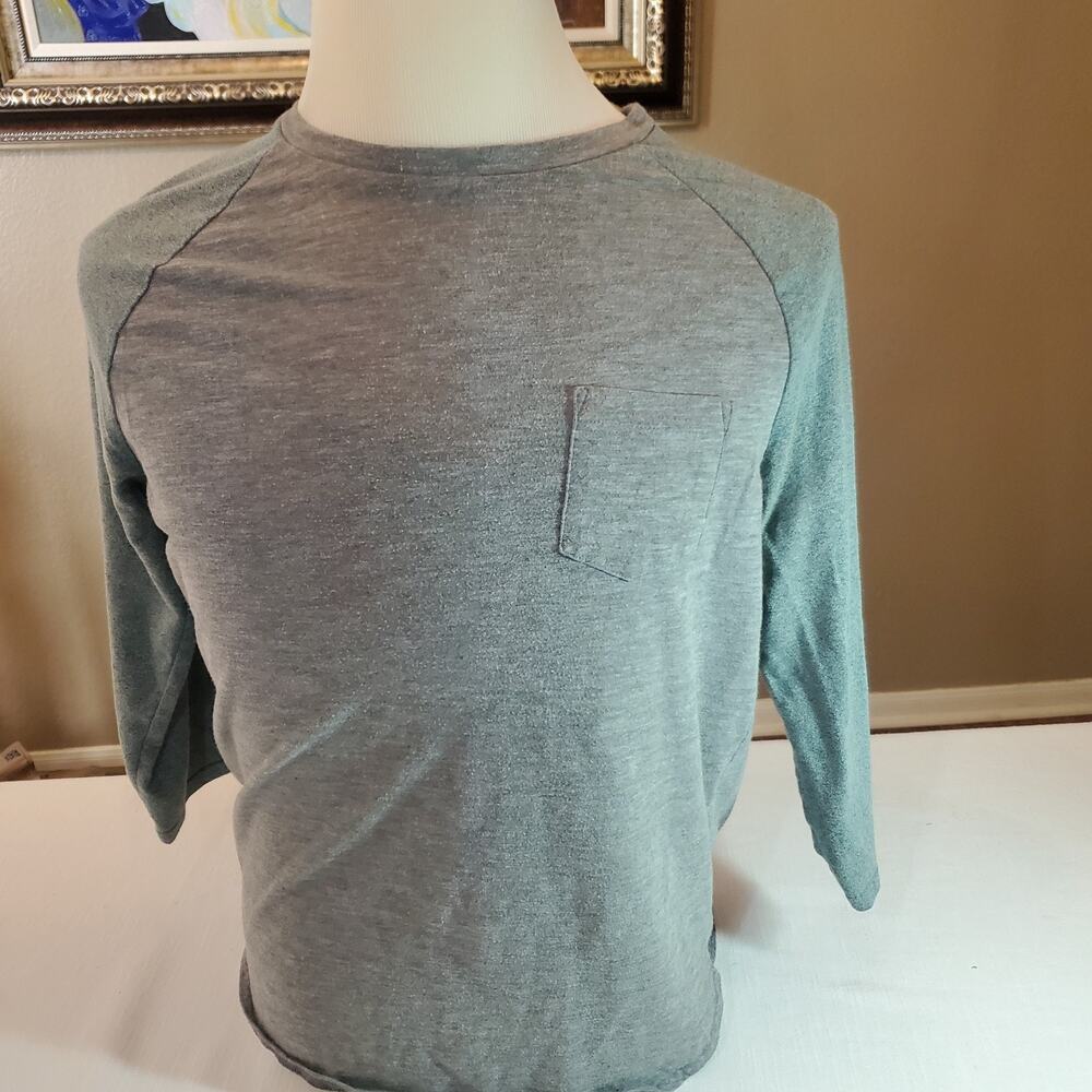 Mossimo Men's Shirt | Crew M Gray